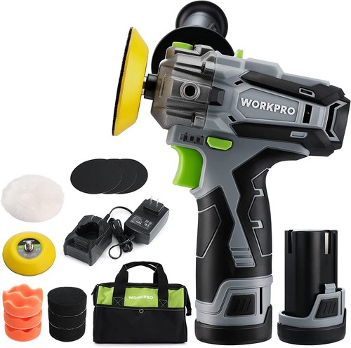 Workpro 12v cordless buffer - cordless,